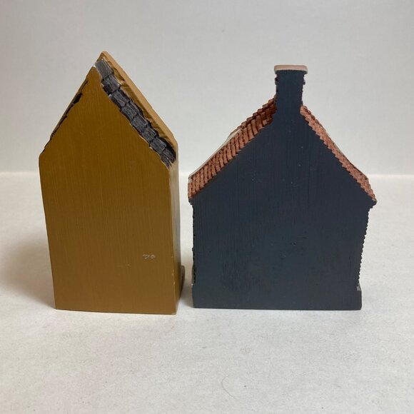 Vintage Ceramic Dutch Houses Stamped on Bottom Decorative Unknown Brand? - Picture 2 of 8